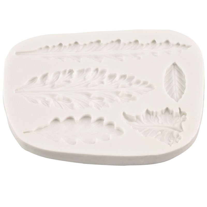 Silicone Sprig Mould - Decorative Leaves – Hot Clay