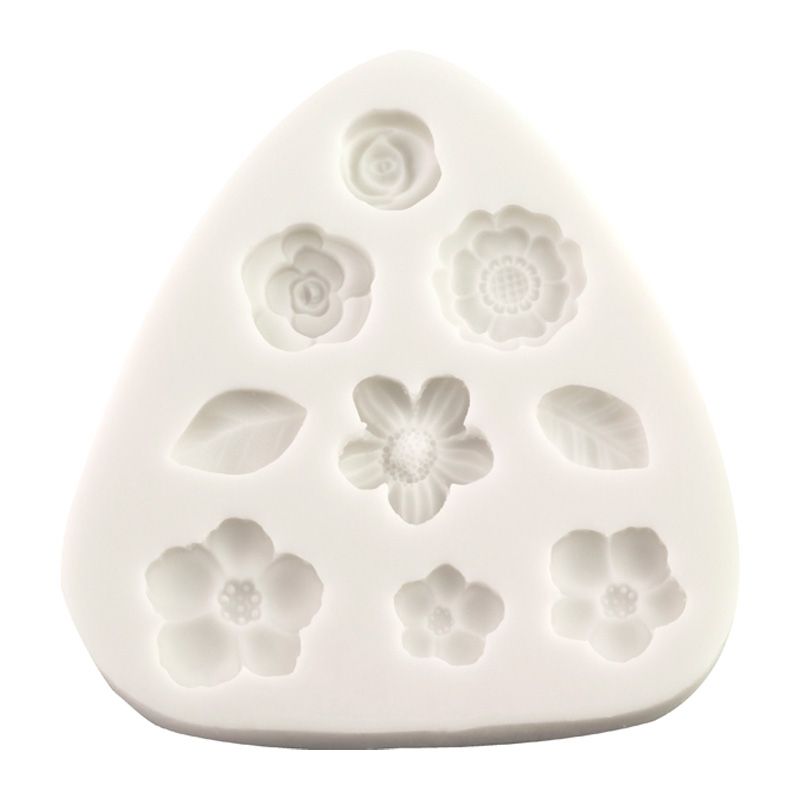 Silicone Sprig Mould - Flower Decorations – Hot Clay